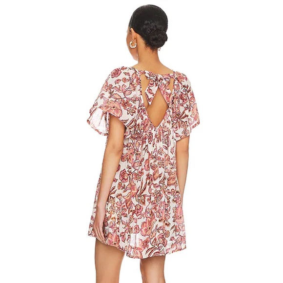 Free People Kauai Getaway Printed Mini in Ivory Combo - Picture 3 of 6